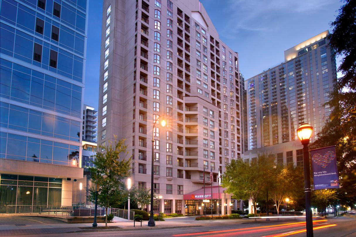 Atlanta Marriott Suites Midtown Buitenkant foto